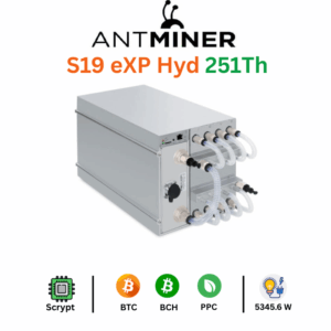 Antminer s19 e Xp Hydro 251 Th